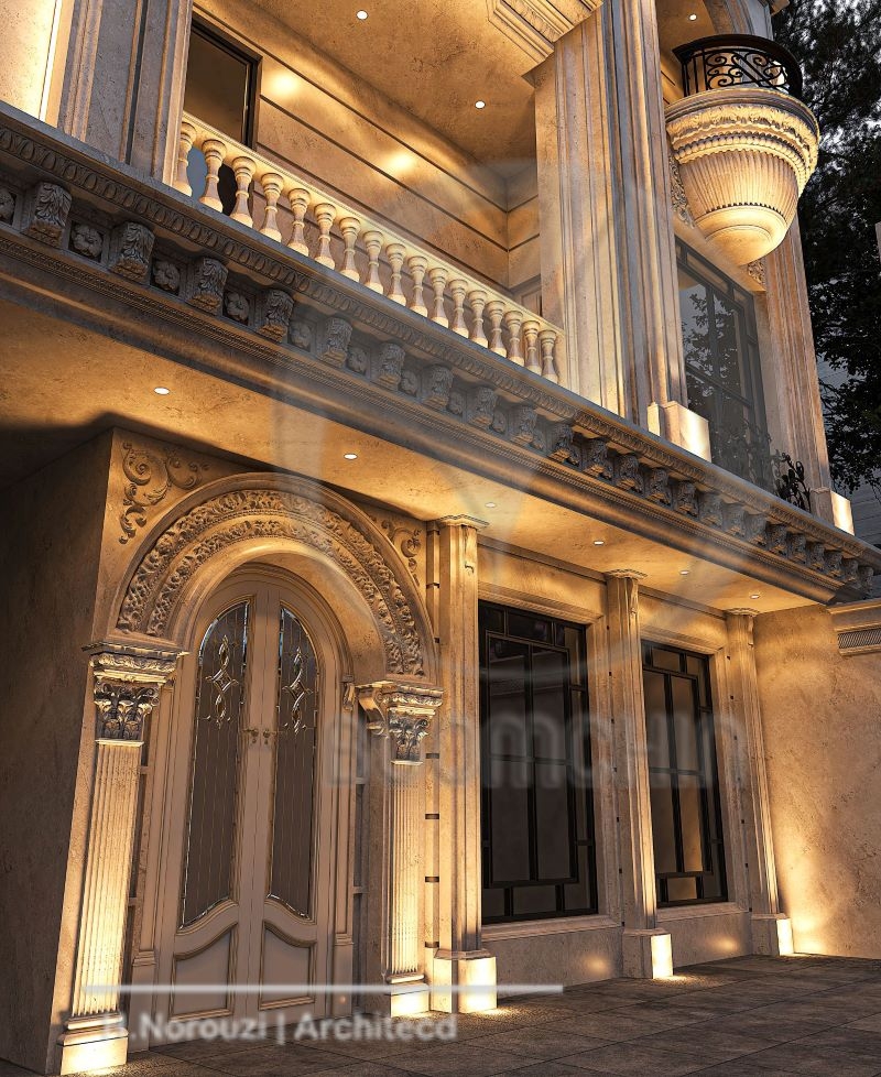 طراحی نمای ساختمان شماره 88