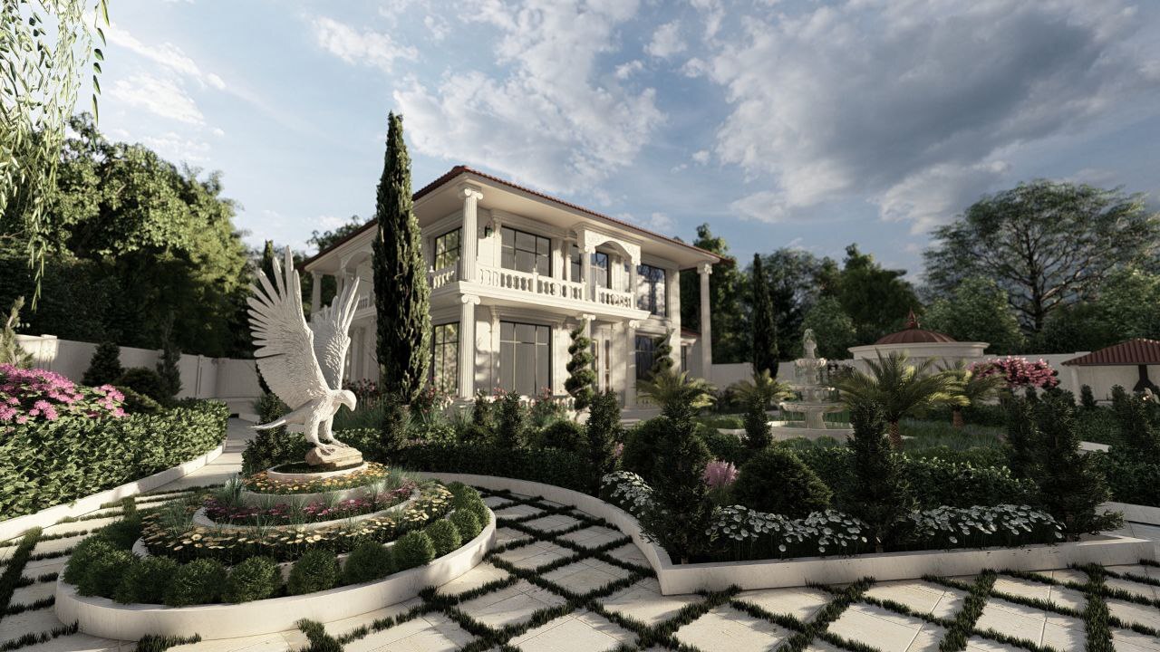 طراحی ویلا جناب اسدی