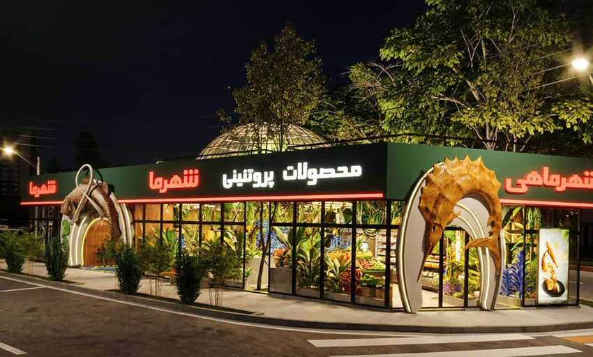 طراحی فروشگاه پروتئین مشهد