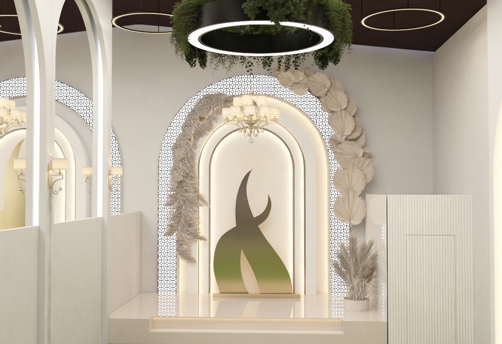 طراحی تالار عروسی آقای خالویی مشهد