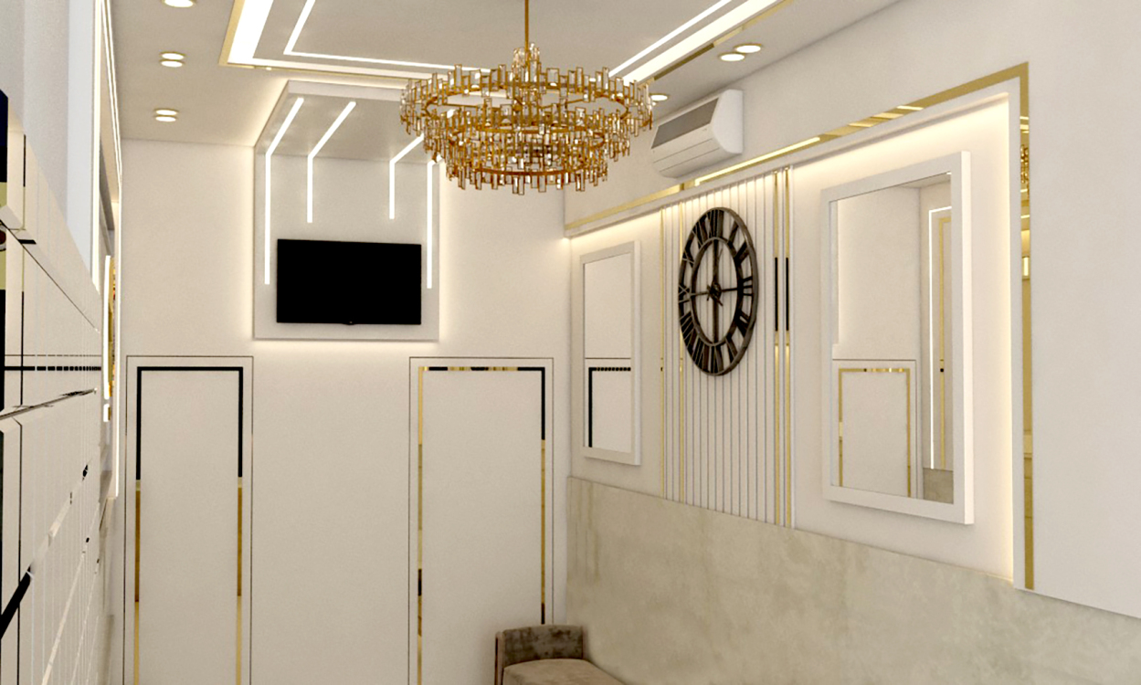 طراحی و اجرای فروشگاه طلا فروشی
