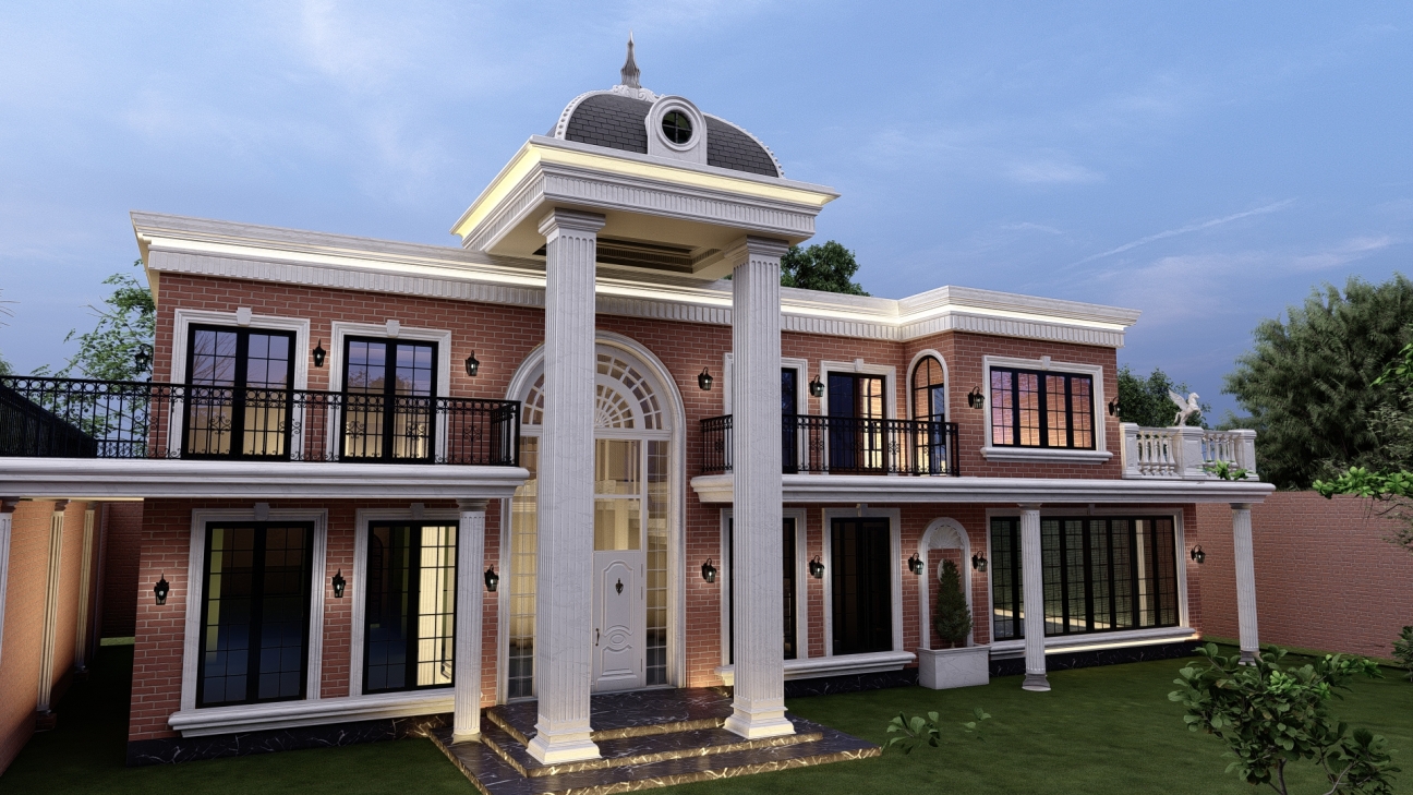 طراحی ویلا مشهد شاندیز