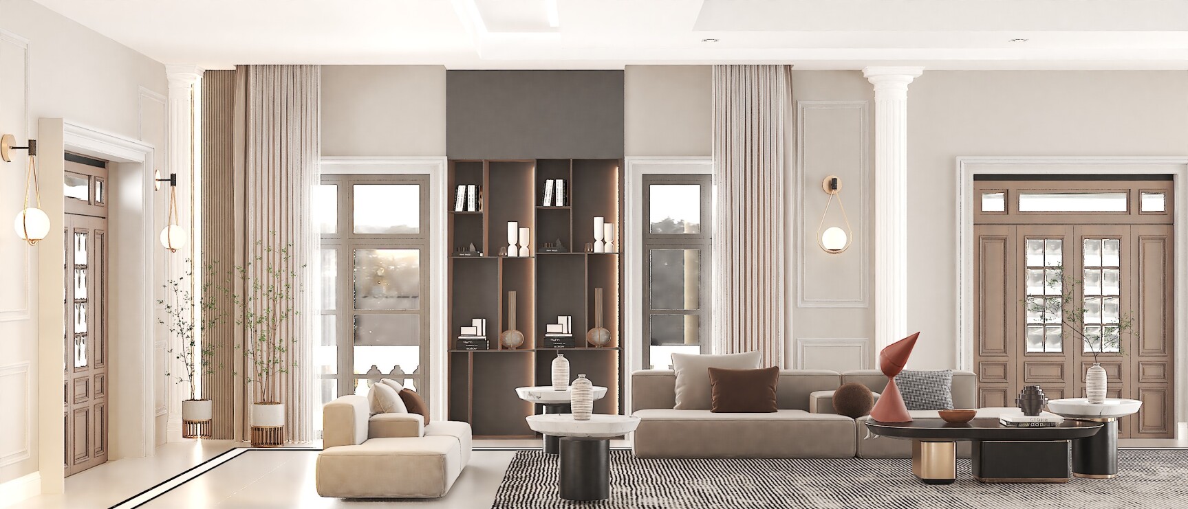 طراحی ویلای جناب عرب مشهد