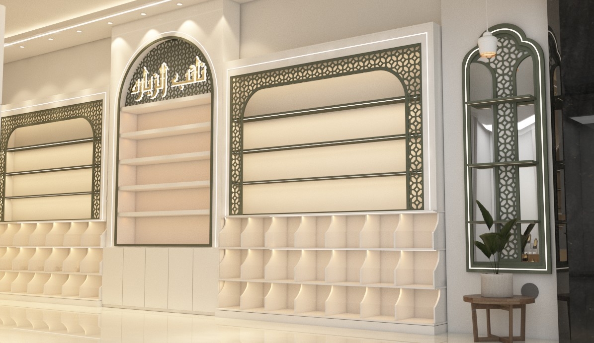 طراحی زعفران فروشی آقای شمشیری مشهد