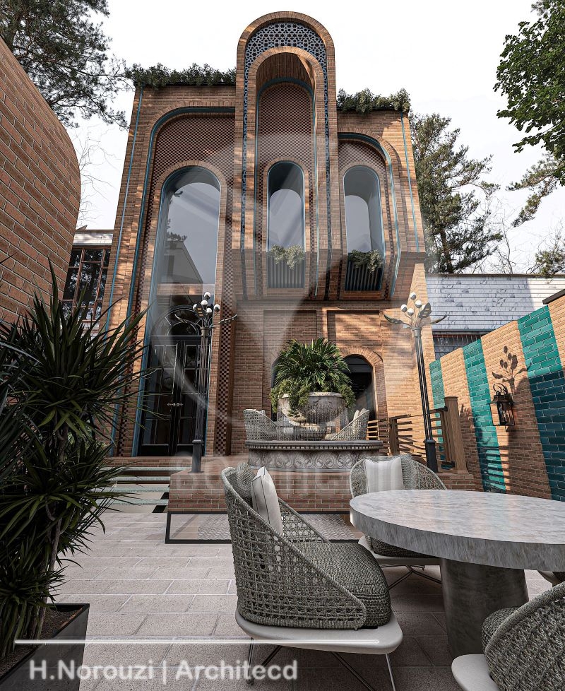 طراحی نمای ساختمان شماره 68
