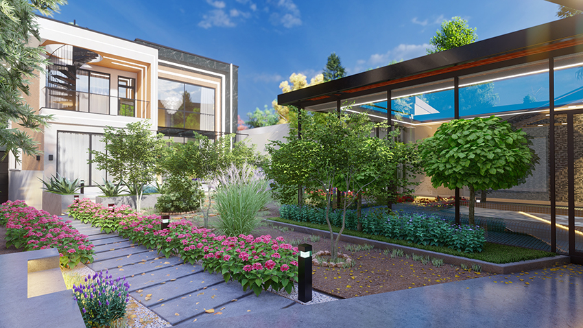 طراحی ویلا در مشهد