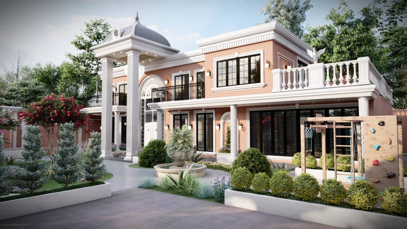 طراحی ویلا مشهد شاندیز