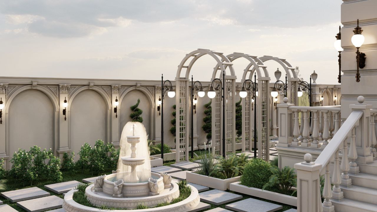 طراحی ویلای جناب عرب مشهد