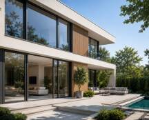 پنجره آلومینیومی یا UPVC؟ راهنمای تخصصی انتخاب پنجره در معماری ویلا و ساختمان