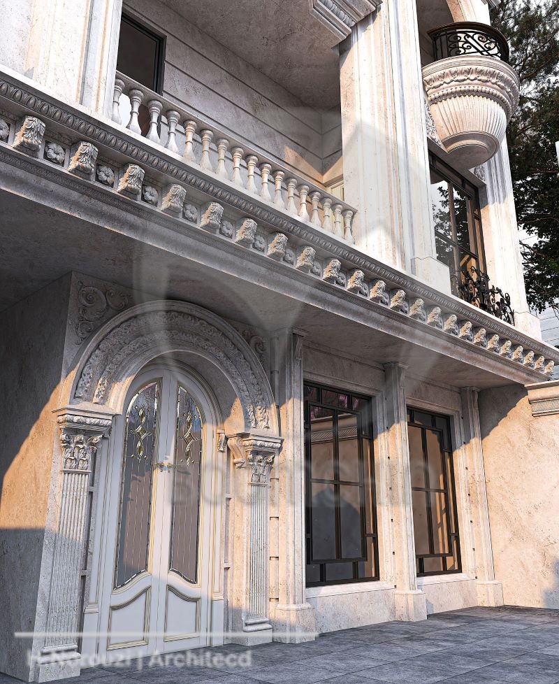 طراحی نمای ساختمان شماره 88