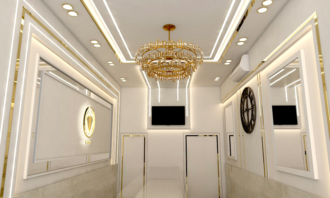 طراحی و اجرای فروشگاه طلا فروشی