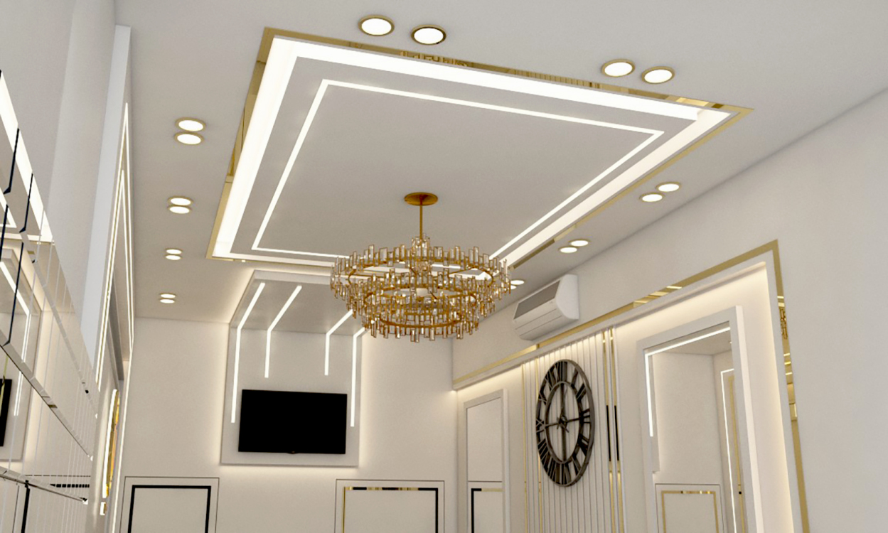 طراحی و اجرای فروشگاه طلا فروشی