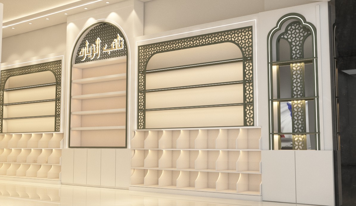 طراحی زعفران فروشی آقای شمشیری مشهد