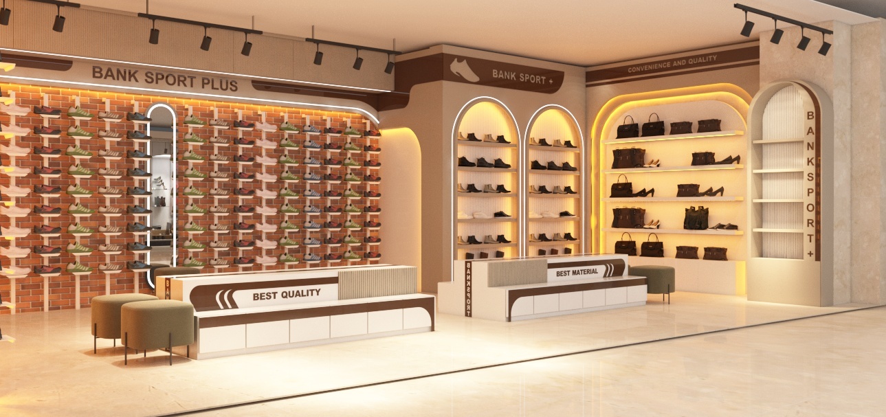 طراحی فروشگاه کفش مشهد
