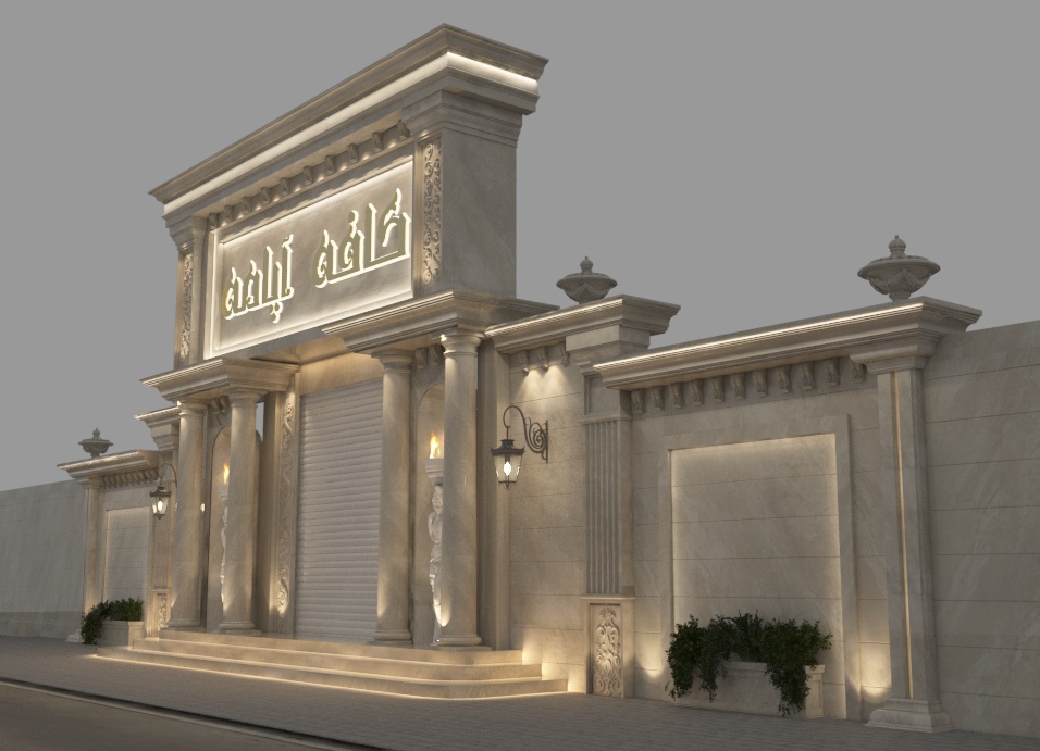 طراحی کافه باغ مشهد