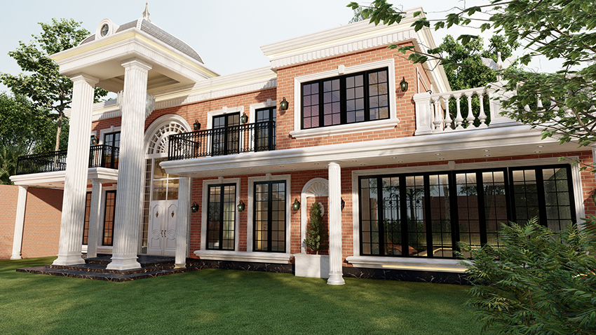 طراحی ویلا مشهد شاندیز