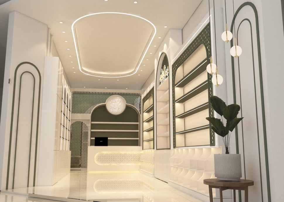 طراحی زعفران فروشی آقای شمشیری مشهد