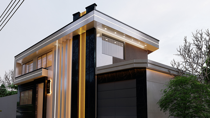 طراحی ویلا در مشهد